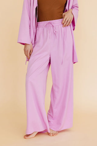 Karie Wide Leg Pants in Orchid