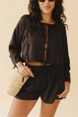 Jill Shorts in Brown