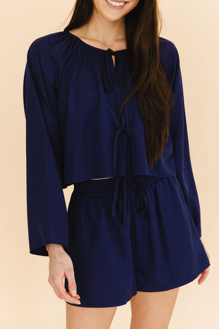 Jill Shorts in Navy
