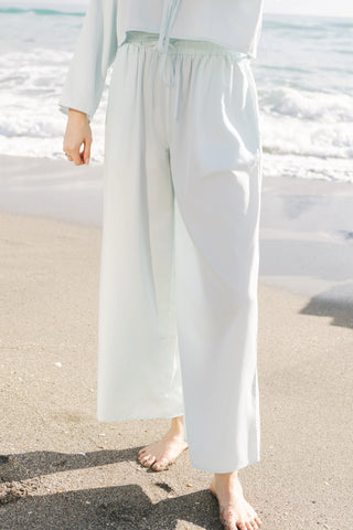 Karie Wide Leg Pants in Blue