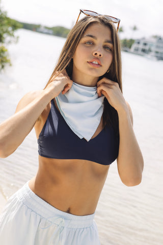 The Sunscarf in Blue